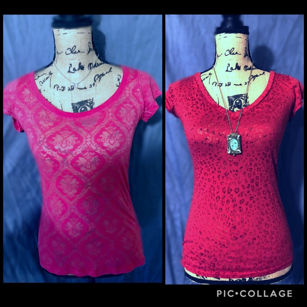 Sheer tops!